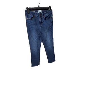 Womens Universal Thread High Rise Cropped Straight Jeans Sz 2